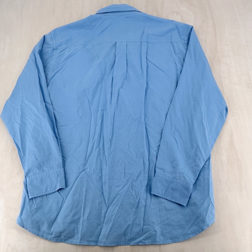 Tommy Bahama Island Twill Shirt Mens XXL Blue Silk Blend Long Sleeve Coastal New - Picture 12 of 12